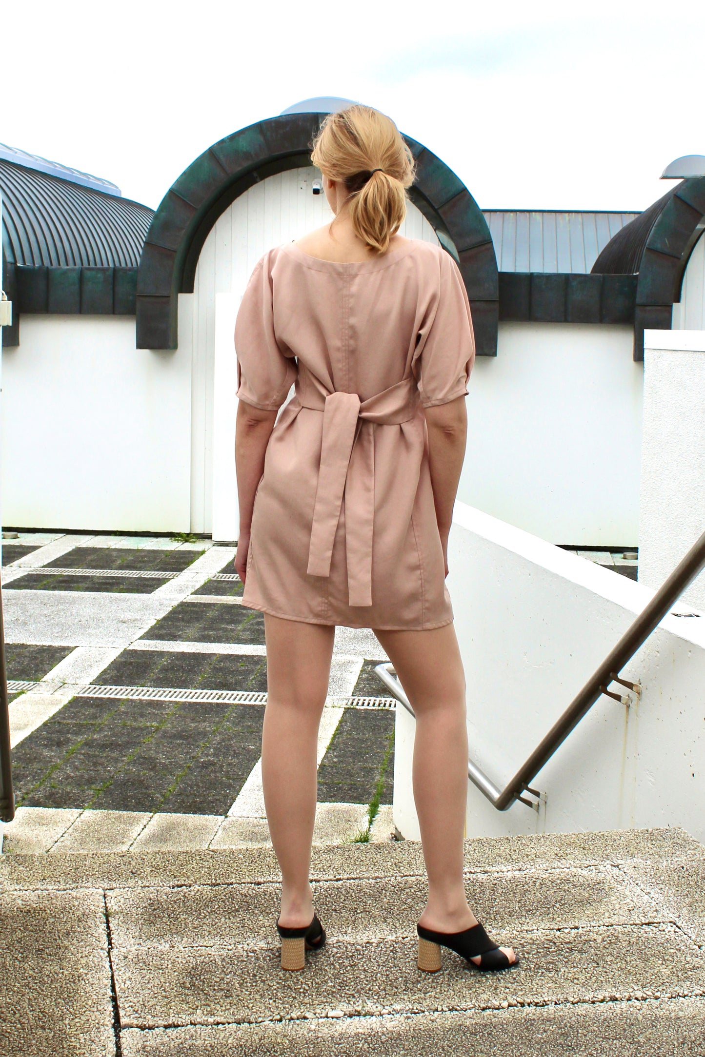 Elfan kjóll í ljósbleiku